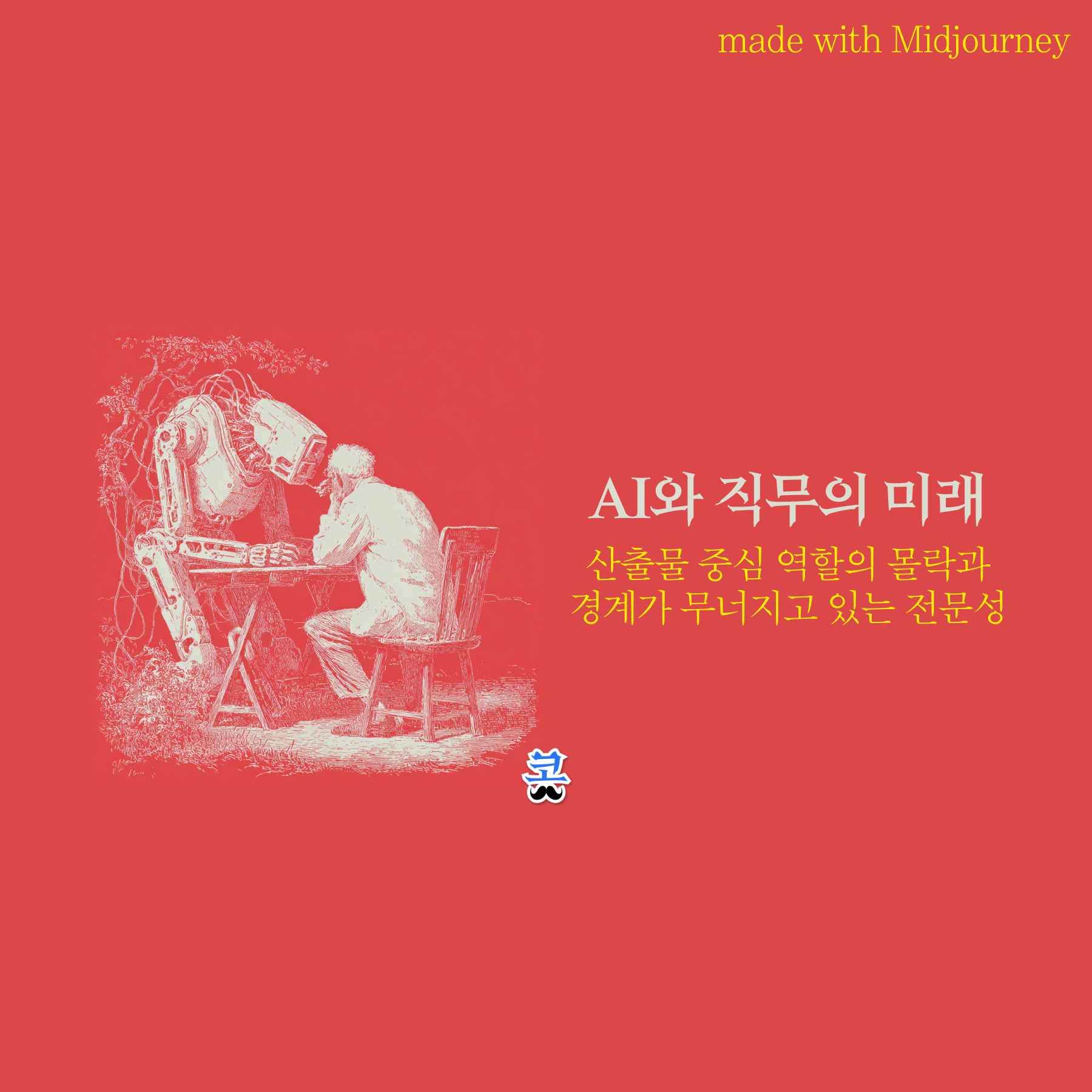 [AI와 직무의 미래] 산출물 중심 역할의 몰락과 경계가 무너지고 있는 전문성