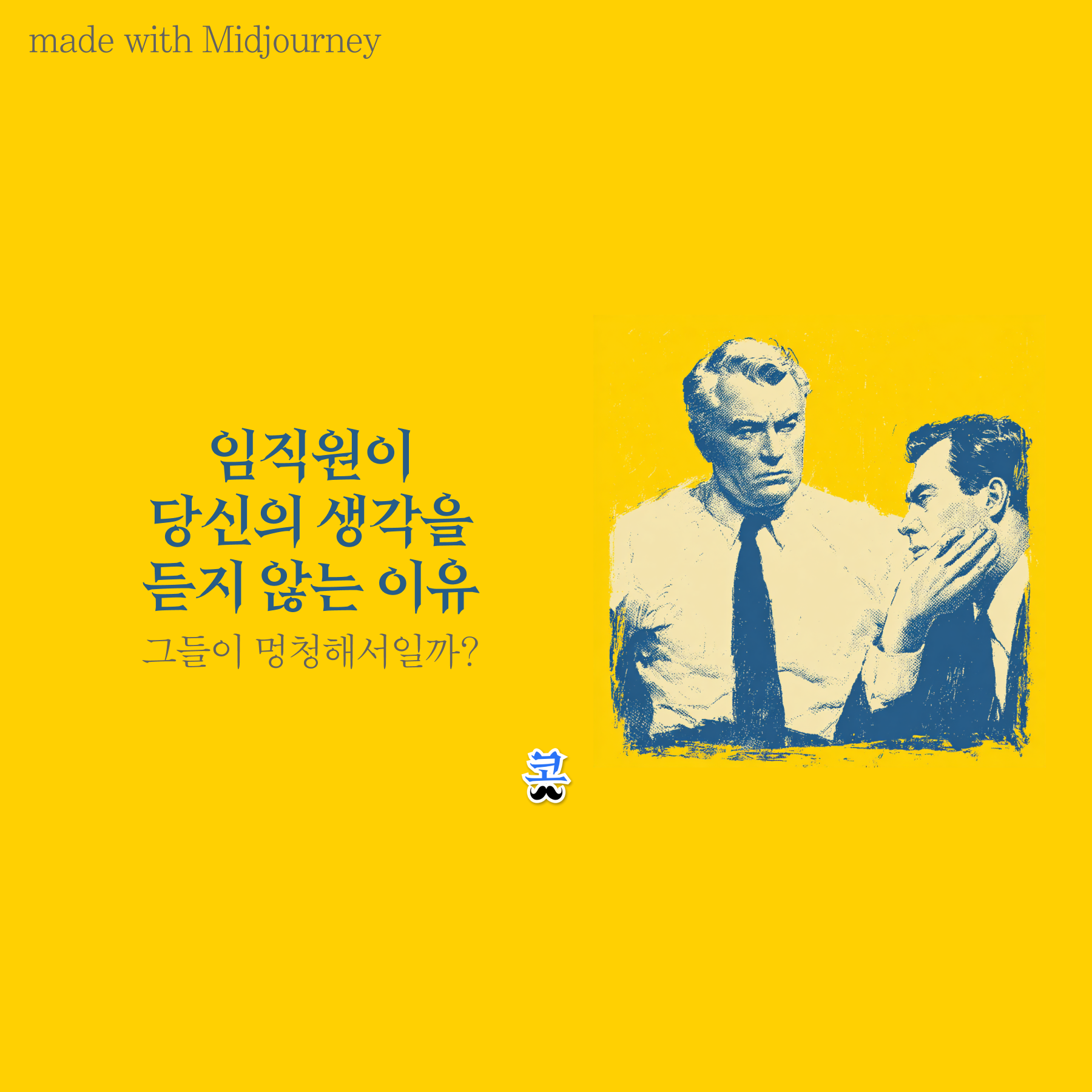 [임직원이 당신의 생각을 듣지 않는 이유] 그들이 멍청해서일까?