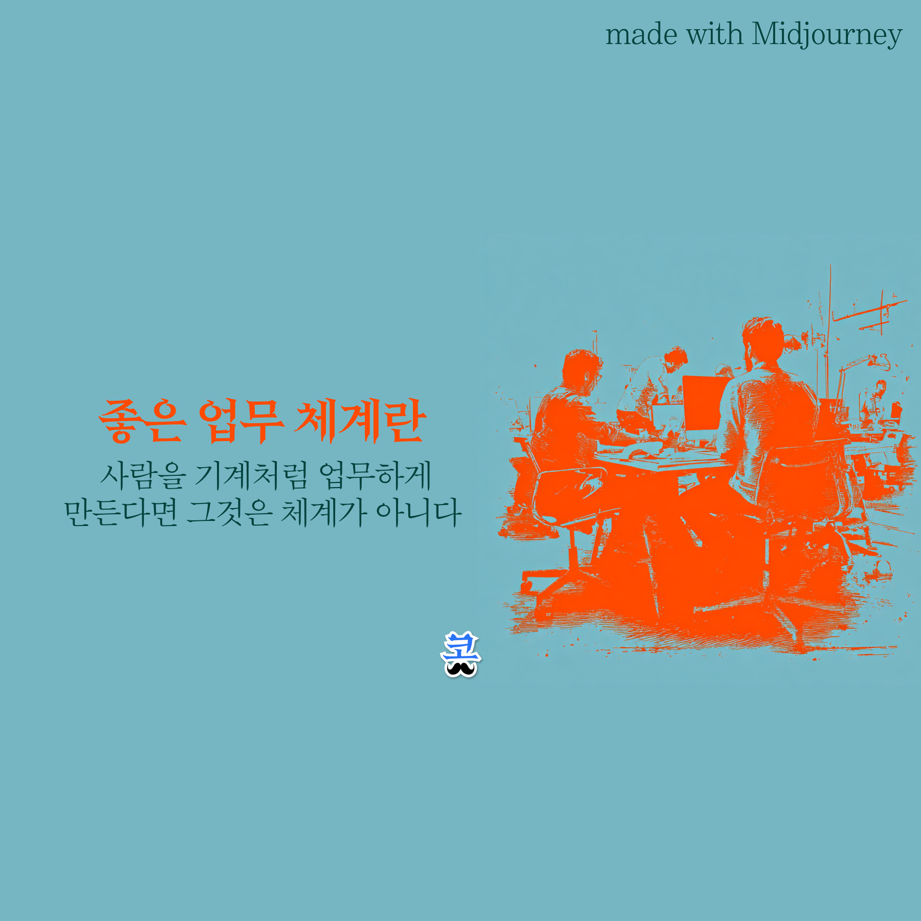 [좋은 업무 체계란] 사람을 기계처럼 업무하게 만든다면 그것은 체계가 아니다